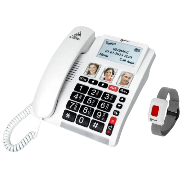 Big Button 4G Home Phone with SOS Assistance
