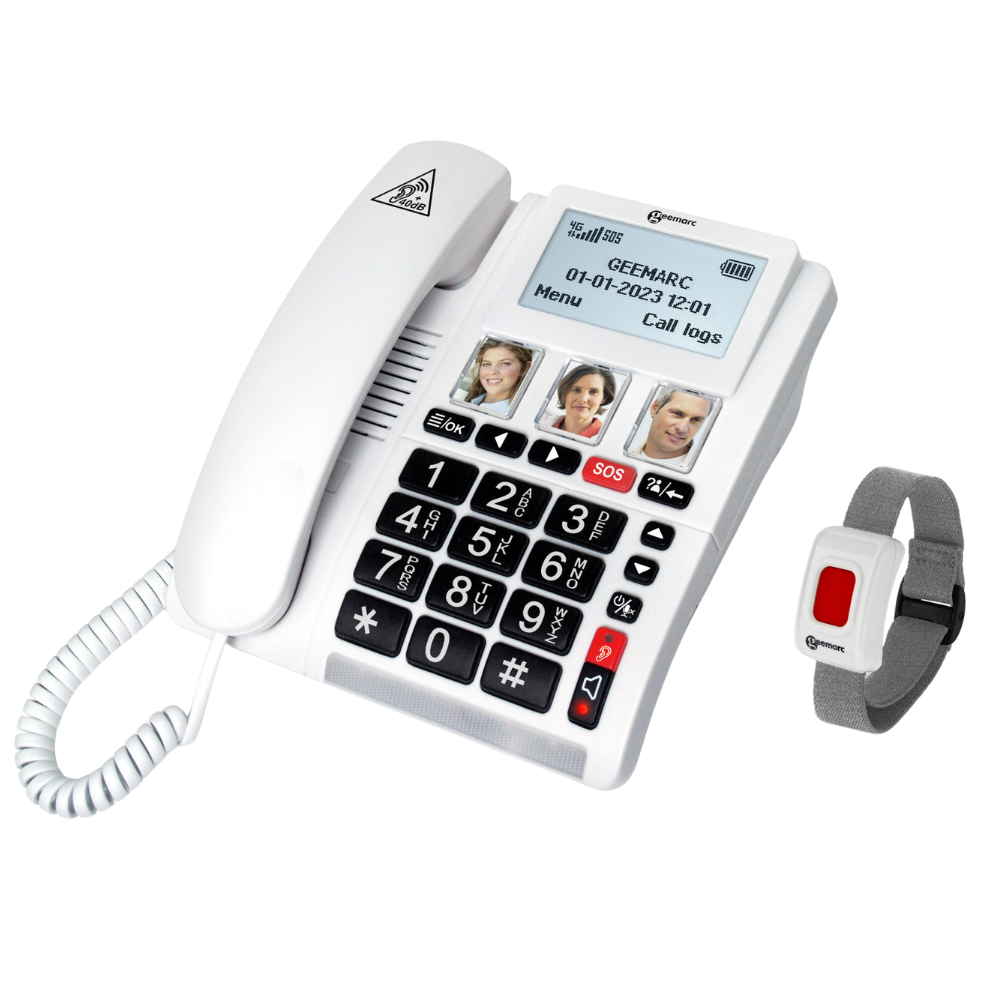 Big Button 4G Home Phone with SOS Assistance