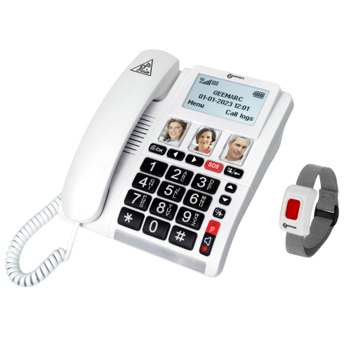 Big Button 4G Home Phone with SOS Assistance